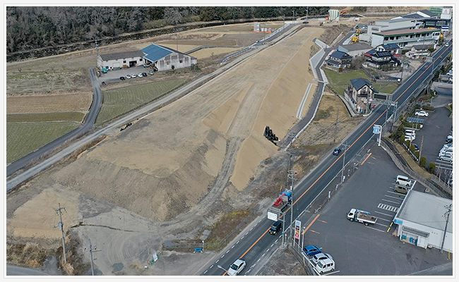 津山南道路平福地区外第4改良工事